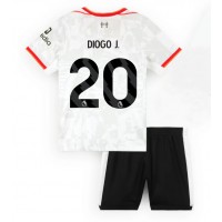 Fotbalové Dres Liverpool Diogo Jota #20 Dětské Alternativní 2024-25 Krátký Rukáv (+ trenýrky)